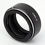  SMJY CY-ER-Adapter, for Contax Yashica C/Y-Objektiv an for Canon EOS R RF RP R5 R6 Kamera