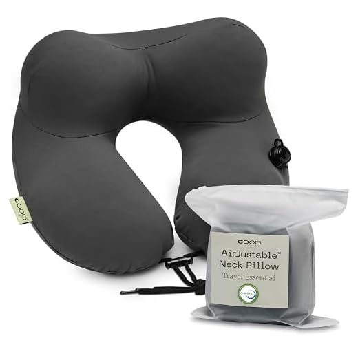 Coop AirJustable Travel Neck Pillow