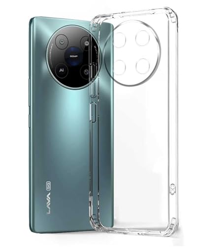 Image of Lava Yuva 5G Soft Silicone TPU Back Cover Compatible with Lava Yuva 5G