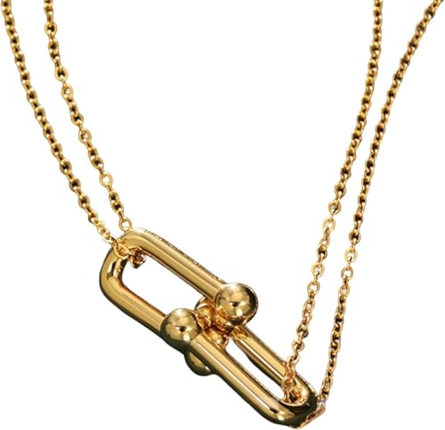 Jolie chaîne de sabot de cheval en argent le bijou tendance pour votre quotidien
