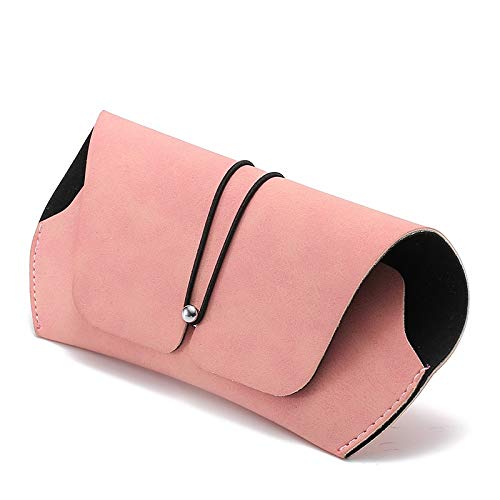 Preisvergleich Produktbild PHYZGHN Einfach kreativ ausgehöhlt Glaskasten druckfeste tragbare Brille Sonnenbrille Speicher Sonnenbrille Spiegelkasten Box (Color : Pink)