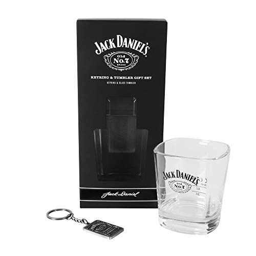 Jack Daniels Whisky Glasses, Set of 2 Official Licensed Jack Daniel's