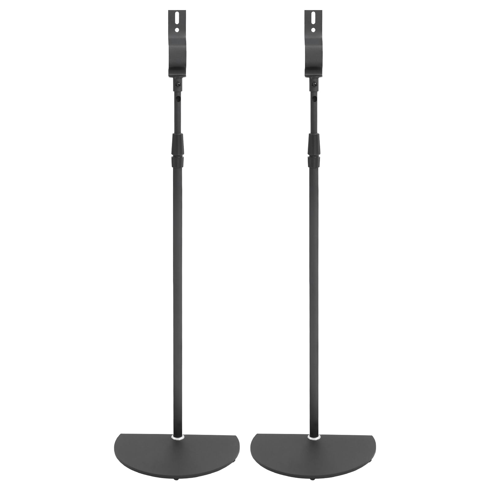 Supporto per altoparlanti, 2 pezzi, 70-120 cm, altezza regolabile per altoparlanti fino a 1,5 kg