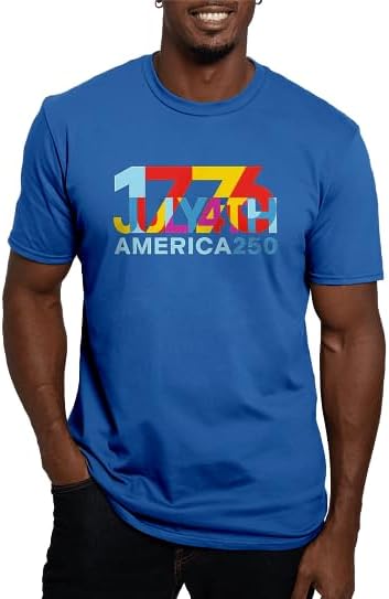 CafePress America250: Independence Men's Classic T Shirt Men's Semi-Fitted Classic Cotton T-Shirt