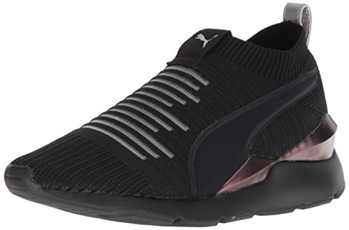 Preisvergleich Produktbild PUMA Damen Muse Slip On Wn Turnschuh, schwarz, 36 EU