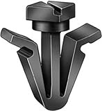 APPH12510 A Plus Parts House Black Nylon Grille Retainer Clips Compatible with Nissan 62318-01WOO,...
