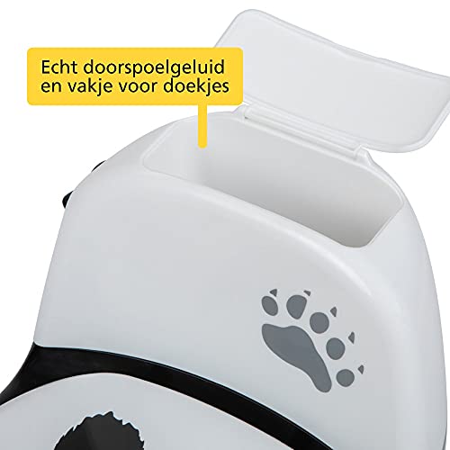 Safety 1st Mini Toilet voor kinderen, Schattige Panda zindelijkheidstoilet, inclusief doorspoelgeluid, geschikt vanaf 18… - Image 4