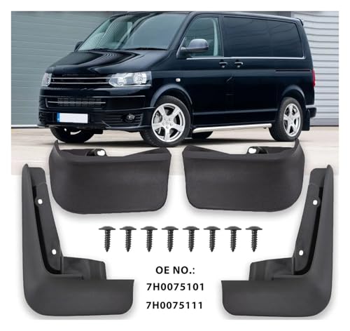 Garde-boue pour VW Transporter T6 et Multivan | Protection avant arrière durable - 7