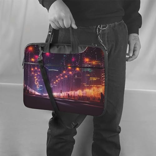 Maletín para portátil KHiry bolsas hombro unisex 15.6 pulg miniatura 2