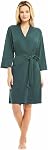 U2SKIIN Women Robes Long Knit Bathrobe Soft Sleepwear Comfortable Ladies Stretch Loungewear