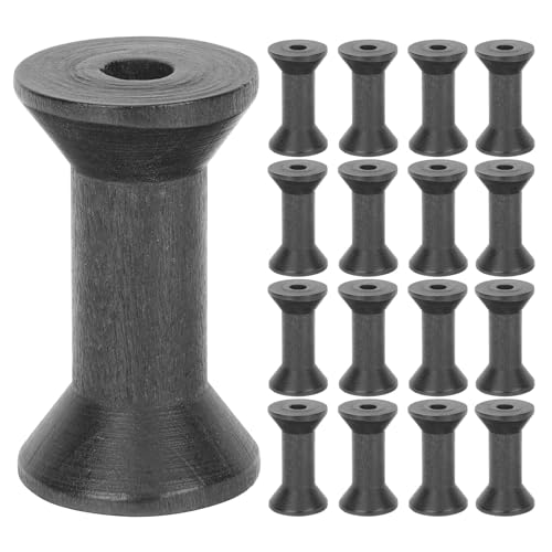 DIYEAH 30 Stück Holzspulen C20V998U56BNS1VN