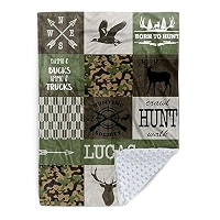 Personalized Baby Blanket With Name - Flannel Swaddle Blanket For Boys & Girls | Custom Gift For Newborns - View #14