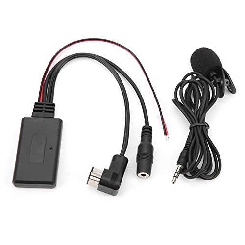 パイオニアラジオIP?BUSのアップグレード交換用カーステレオマイク、AUXオーディオケーブルDC12V 5.0