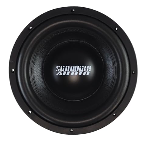 Sundown Audio Horizon HZ-12 12 Subwoofer - 750W RMS Dual 4? Voice Coil 14mm Xmax Cast Aluminum Frame Vented Motor Cooling for High-Performance Car Subwoofer Systems