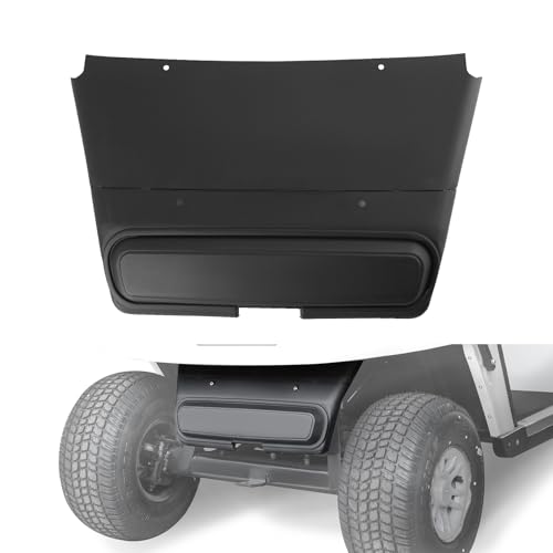 LUXEMOTO Combined Golf Cart Front Shield for EZGO TXT, 2PCS Plastic Shock Shield Cover Bumper Guard for EZGO TXT Golf Cart Accessories, Replaces OEM #27166G01, 27166G02, 27166G04