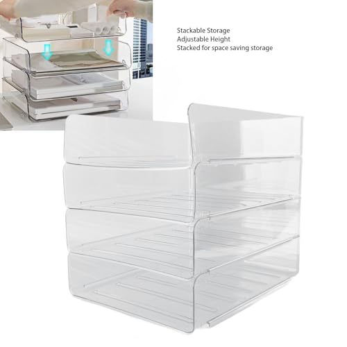 Plateau de bureau clair A4 pour classer et trier les documents administratifs