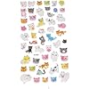Fat Catz Copy Catz Kids Children's Puffy 3D Cute Cat Kitten Feline Stickers For Scrap Books Reward Stickers Reuseable