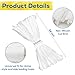 KLEEN HANDLER Disposable Industrial Mop Head Replacement | Non-Woven Cut End Floor Cleaning Wet Mop Head Refill (Pack of 6)