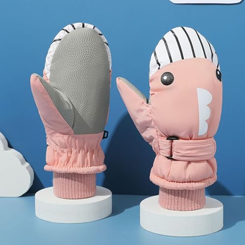 UTOWO Kids Mittens Toddler Water-Repellent Mittens Finger Gloves Winter Warm Snowboarding Gloves for Baby Boys Girls3