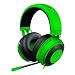 Razer Kraken Pro V2: Lightweight Aluminum Headband - Retractable Mic - In-Line Remote - Gaming Headset Works with PC, PS4, Xbox One, Switch, & Mobile Devices - Green