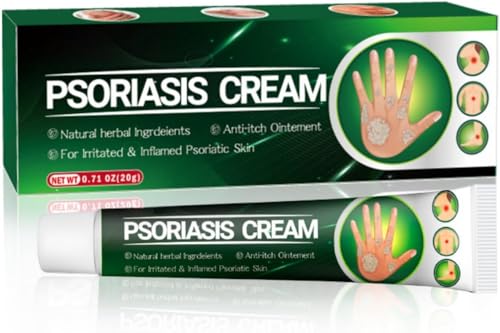 Emille Beauty Psoriasis Cream - Intense Anti-Itch Relief for Irritated & Inflamed Psoriatic Skin - Soothes Inflammation and Enhances Skin Barrier - Deep Moisturization - Targeted Psoriatic Care