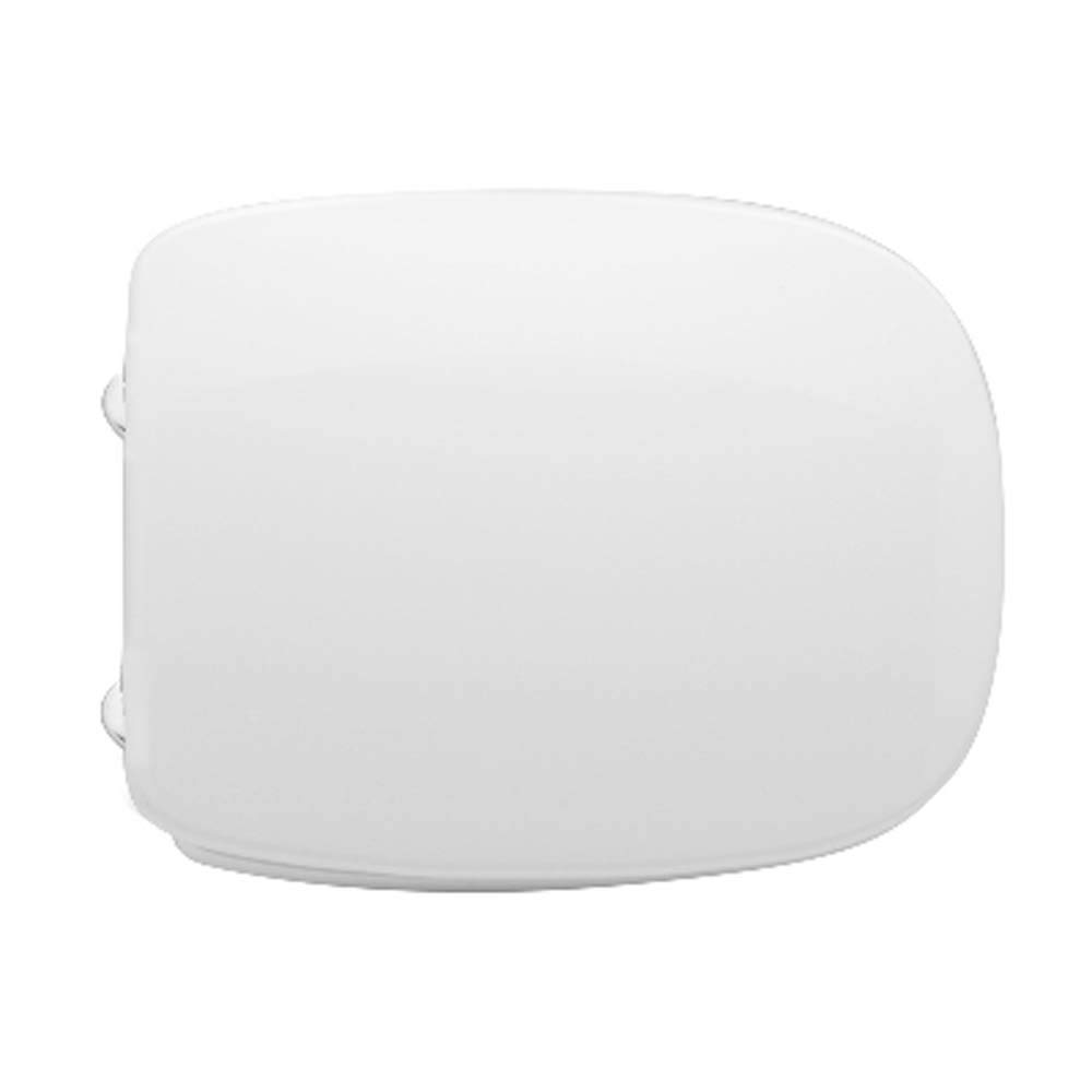 Copriwater Coprivaso Tavoletta Sedile Wc Per Faleri Vaso Duetto Quadro Bianco - 4