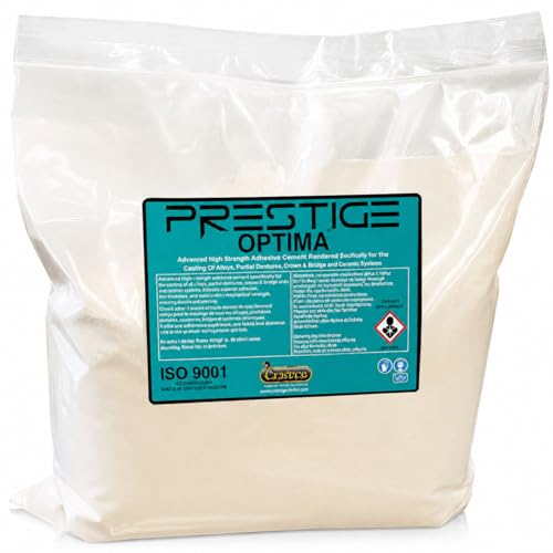 WAYMIL Prestige OPTIMA Investment Powder for Jewelry Casting, Gypsum Bonded Investment for Resin, Wax & 3D Printed Patterns, Ultra Smooth Surface, High Temp Resistant, 10 lb