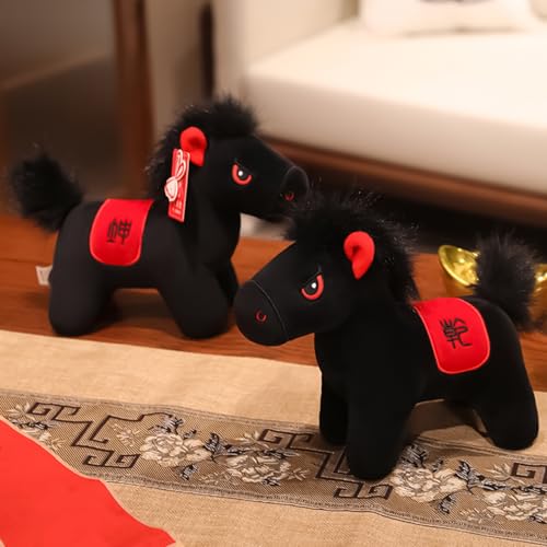 Cheval en peluche pour fêtes du printemps et cadeaux de naissance - 2
