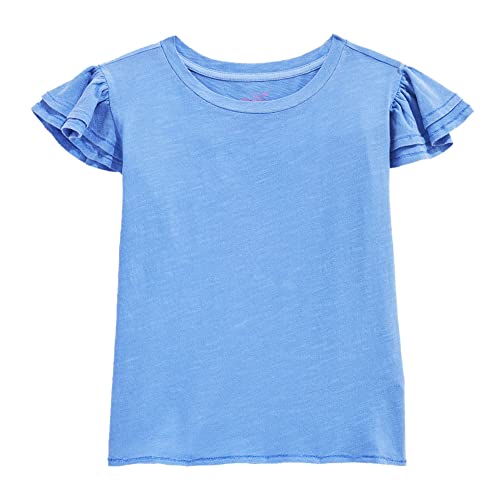 Image of vineyard vines Girls' Flutter Sleeve Surftee
