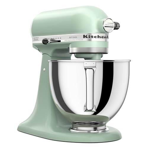 KitchenAid Artisan Series Batidora de Pie con Cabezal Inclinable de 5 Cuartos, KSM150PS, Cardamomo
