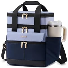 Dark Blue with Light Blue with Black