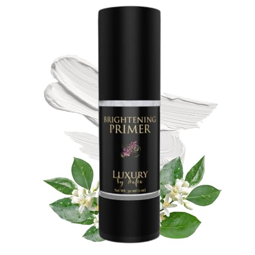Organic Face Primer Makeup - Hydrating Primer for Smooth, Flawles...