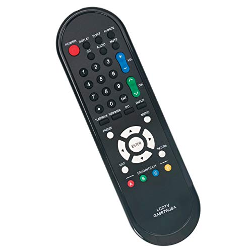 GA667WJSA Replacement Remote Control fit for Sharp TV LC-32M44 LC-46SB57UN LC-52D78 LC-32M44L LC-32SB21 LC-52SB55U LC-52SB57 LC-32D44 LC-32SB21U LC-32SB220 LC-SB220U LC-32SB23 LC-32D44U LC-32D47