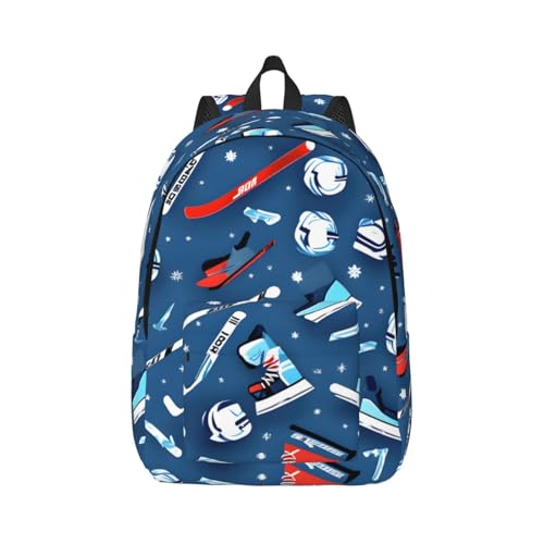 Sac à dos voyage hockey sur glace confortable pour trajets actifs