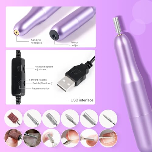 Kit Acrílico para Uñas con Taladro y 36W UV LED miniatura 5