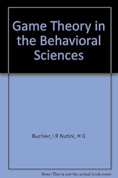 Hardcover Game Theory in the Behavioral Sciences Book
