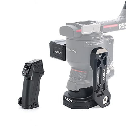 Tilta Lichtgewicht schouderinstallatie | Opvouwbaar | Luchtvaartkwaliteit aluminiumlegering | Dubbele snelsluiting | 15 mm staafmontage/NAVO-railadapter | Compatibel met Manfrotto/Arca | TA-LSR-B