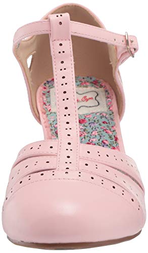 Bettie Page Women\'s 250-Maisie Spectator Pump Pink 9