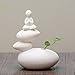 Creative Simple Ceramic no Phase Buddha Figure Monk hydroponic Flower Arrangement Device Home Office Desktop Small Ornaments (01)