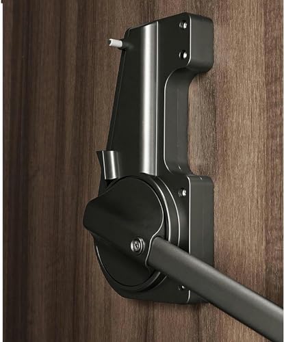 Tringle de placard extensible réglable et double tampon pour cintres