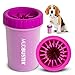 Dexas MudBuster Portable Dog Paw Washer/Paw Cleaner, Medium, Fuchsia