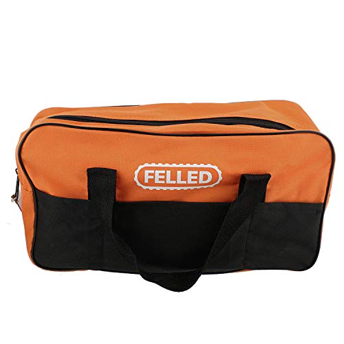 Felled Chainsaw Sharpening Kit with Chainsaw File Set, Guides, Depth Gauge Tool, Stump Filing Vise, Grease Gun, Wedge