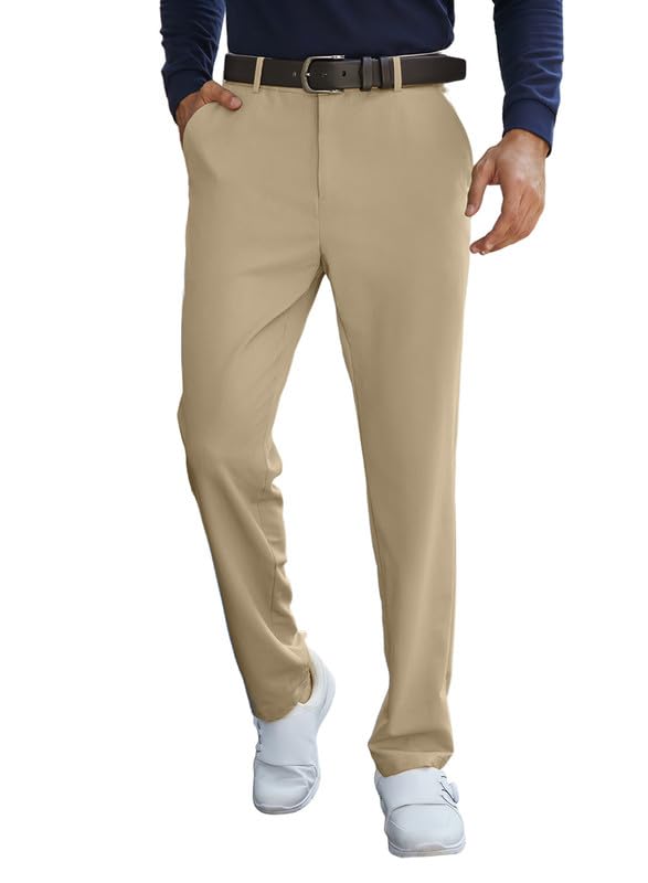 JMIERR Chino Hosen Herren Baumwolle Golf Hose Slim Fit Stretchhose mit 5...