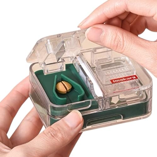 Multifunction Tablet Cutter Grinder and Storage Made in JAPAN 3 in 1 Premium Durable Pills Box-picture-18