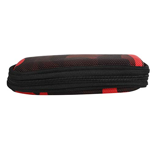 Image of WD HDD Hard Case /Cover /Pouch for 2.5 inch Portable Hard Drive (for Seagate, Toshiba, WD, Sony, Transcend, Lenovo, Adata) (RED Army)