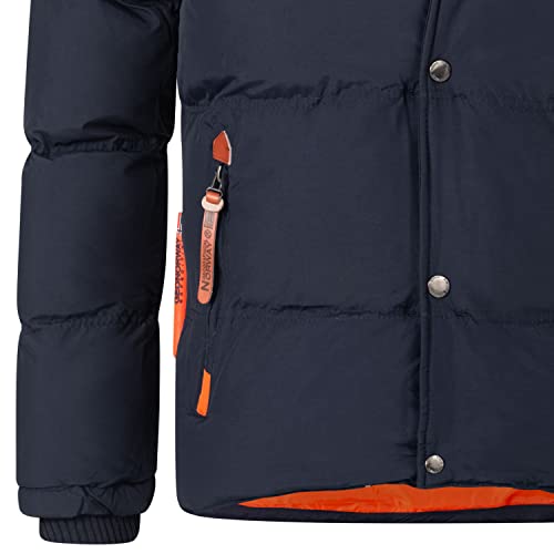 Geographical Norway Giacca Trapuntata Invernale Da Uomo - Anorak Caldo Foderato - Giacca Outdoor Da Sci Snowboard Per Inverno/Autunno In Bundle Con Ud Beanie, S - 4