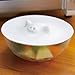 Marna White Piggy Steamer - Multipurpose Lid for Steaming, Covering, and Opening Jars