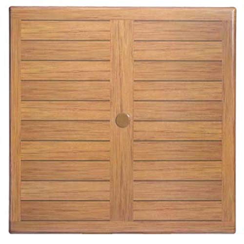 Mld Melamne TBL Top,24"X32",Teak Decor