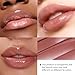 BAISEN DIARY 2PCS Honey Lipstick Tinted Lip Balm - Sheer Hydrating Lipstick for All Skin Tones - Moisturizing Lip Color, Nourishing Lip Balm with a Hint of Natural Black Cherry Tint (Black & Nude)
