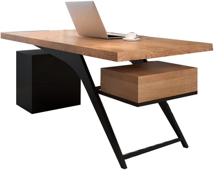 Diagram showing the dimensions of the LITFAD Office Desk: 71 inches length, 27.6 inches width, and 29.5 inches height.